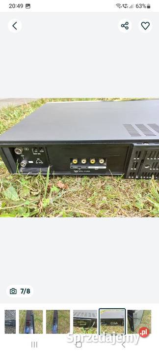 Magnetowid Sanyo uszkodzony Warszawa