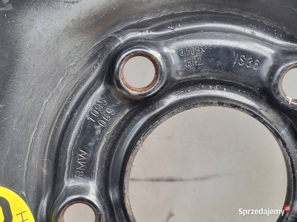 KOŁO DOJAZDOWE BMW E46 dojazdówka 12590 R15 Samochodowe lubelskie Chełm