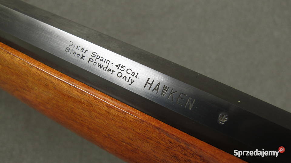 czarnoprochowy karabin Hawken Dikar kal 45 Chojnice