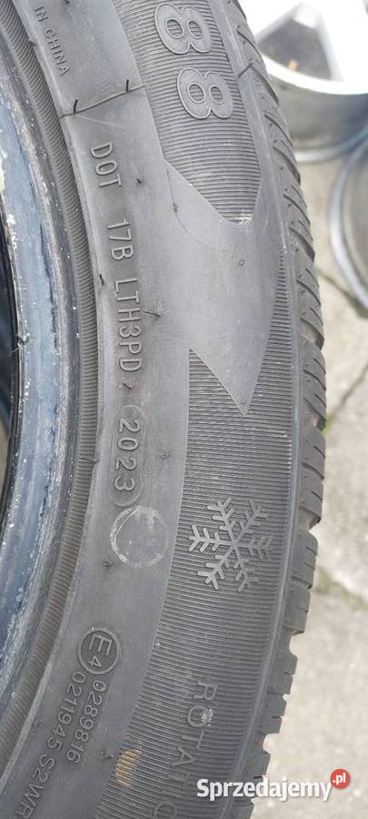 Opony zimowe 2355018 23r 7mm Samochodowe Motoryzacja Poręba