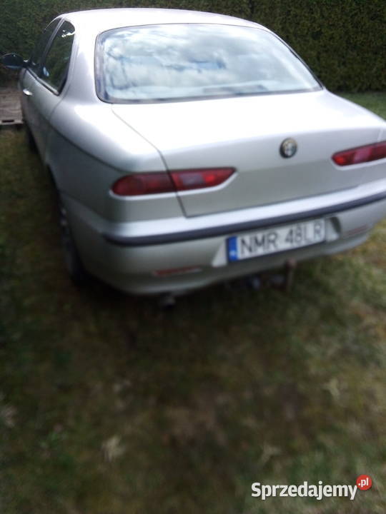 Sprzedam Alfe Romeo 156 uszkodzoną uszkodzony Mrągowo
