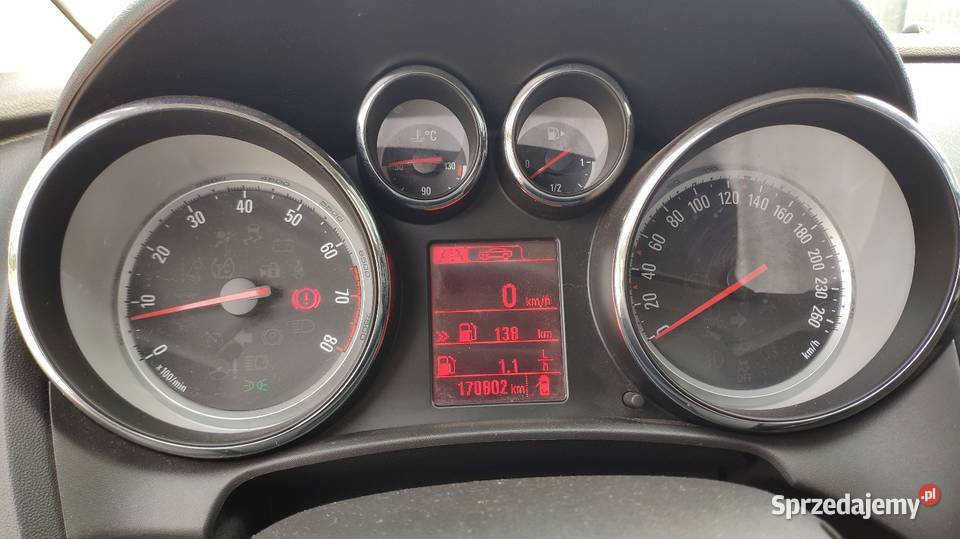 Opel Astra J 16 LPG benzyna Zarejestrowany w Polsce Astra mazowieckie