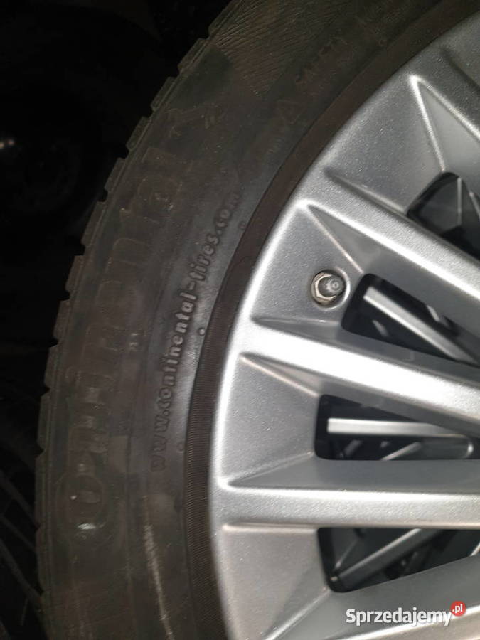 Felgi alu 17 z oponami 22550R17 Continental zima Dobre Miasto