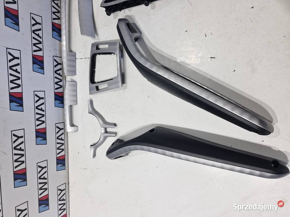 BMW E46 COUPE LISTWY DEKORY ALU KOMPLET
