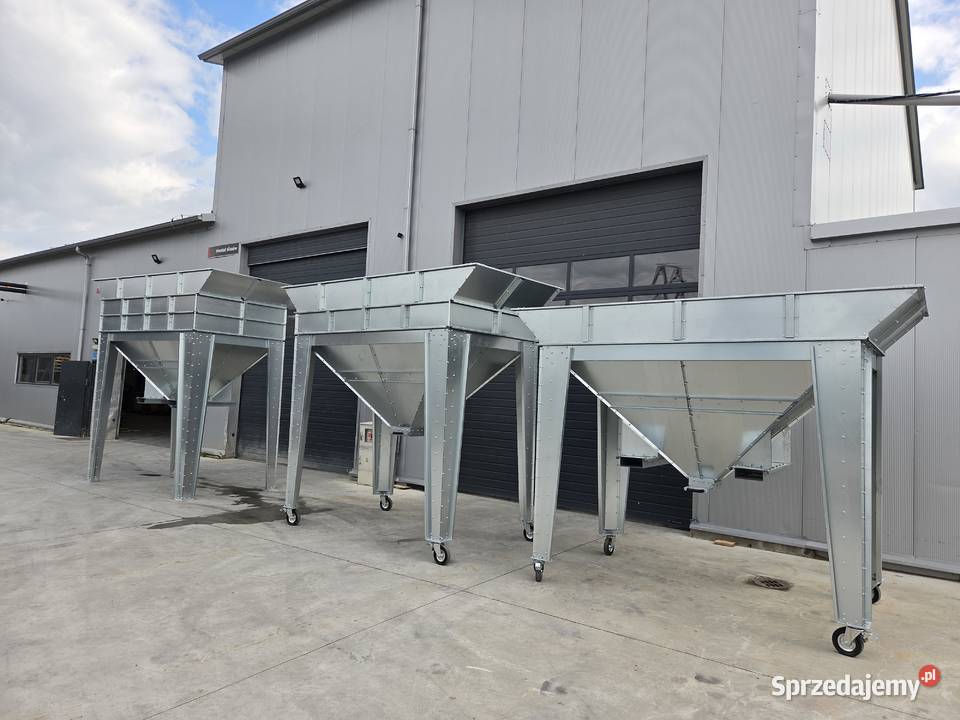 Kosz zasypowy przeładunkowy do zboża i Partynia