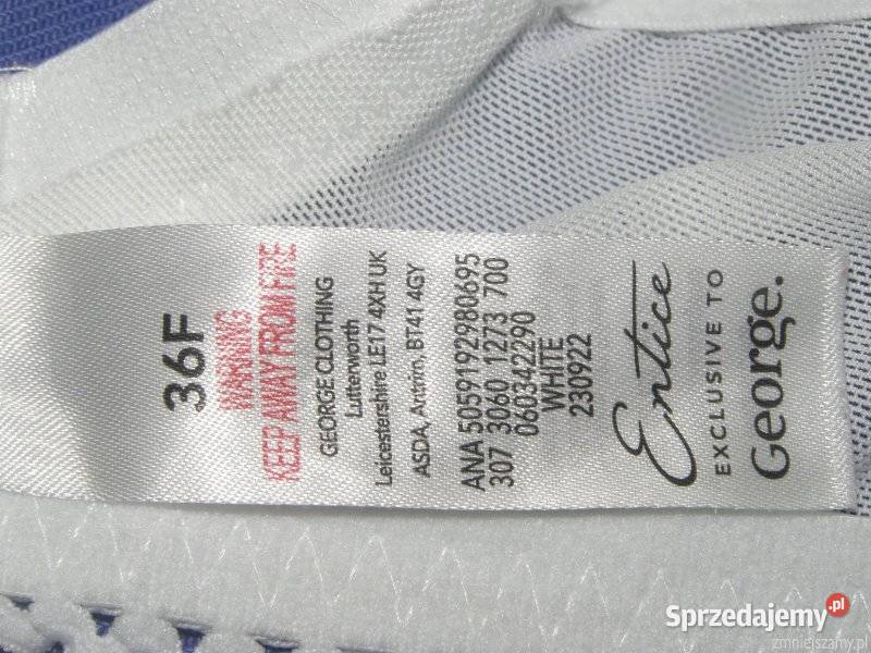 Biustonosz Stanik 36F 80F GEORGE Siedlce sprzedam