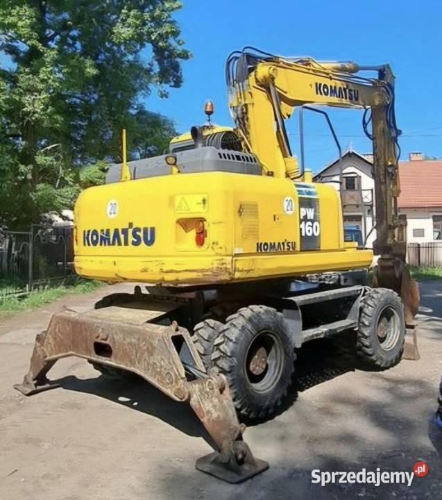 Koparka komatsu pw160 11 2lyzki super stan Mielec