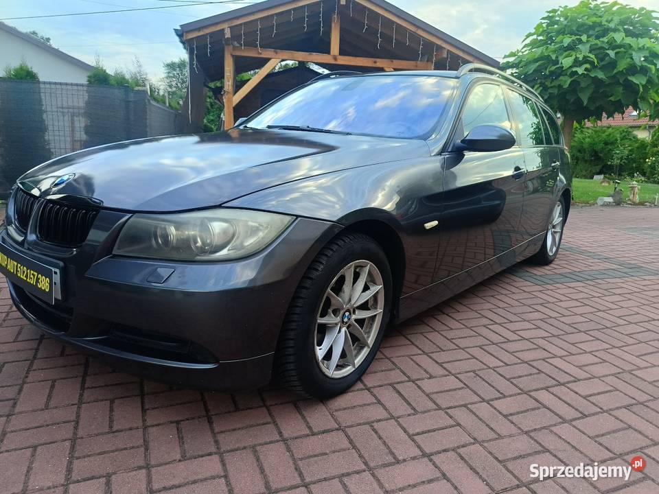 BMW E91 20 TD M47 163 Zadbany Doinwestowany klimatyzacja Seria 3 opolskie Bierawa