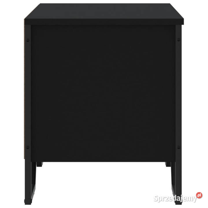 Szafka na buty czarna 90x38x455 materiał Warszawa