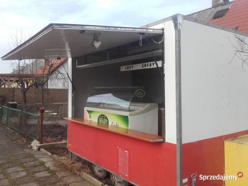 Przyczepa gastronomiczna wynajmę 1000zlmcs Lubichowo sprzedam