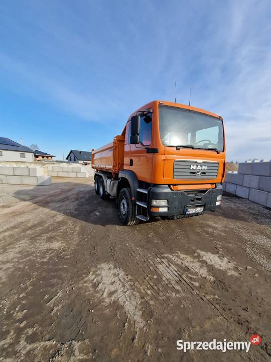 MAN TGA 26480 Wywrotka hydro burta 6x4 mazowieckie Laszczki