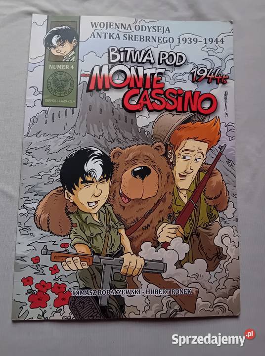 Komiks Bitwa pod Monte Cassino 1944 r Cz 4 wielkopolskie Koźminek