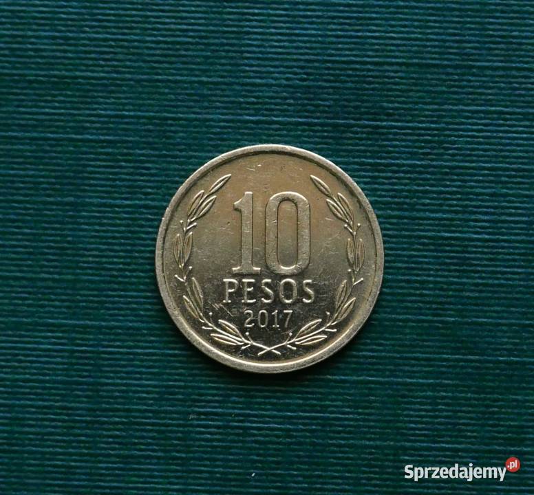 CHILE 10 peso 2017r Gliwice