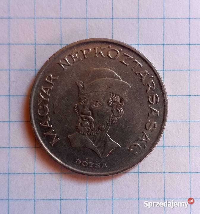 20 Forint 1986 Węgry Piszczac
