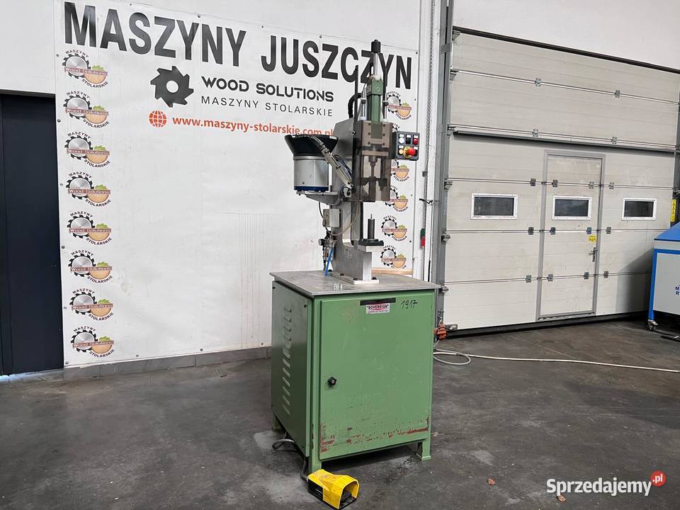 Hydrauliczna nitownica do nabijania nitonakrętek Juszczyn