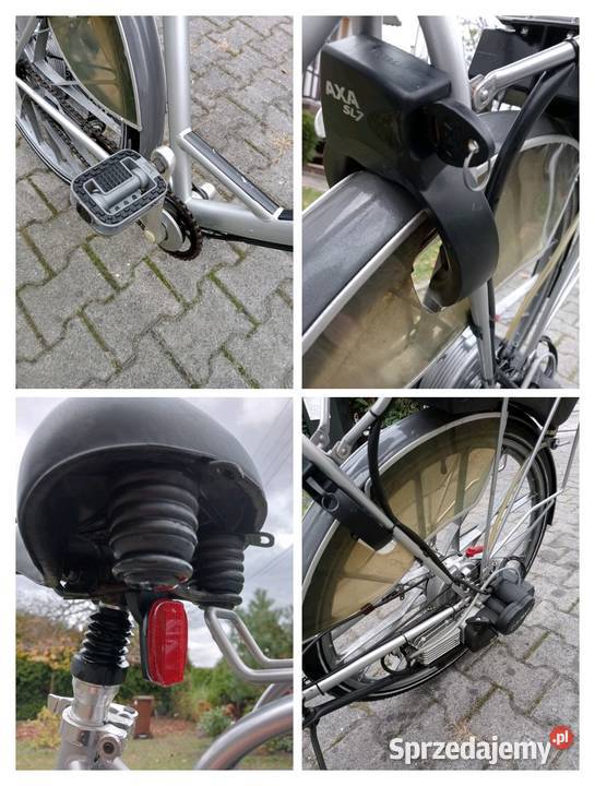 Rower Sachs z silnikiem spalinowym 100 orginalny elektryczny starter