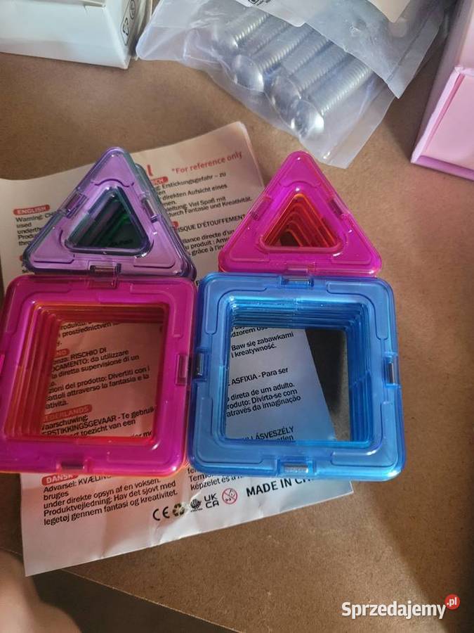 Klocki magnetyczne nowe Witkowo