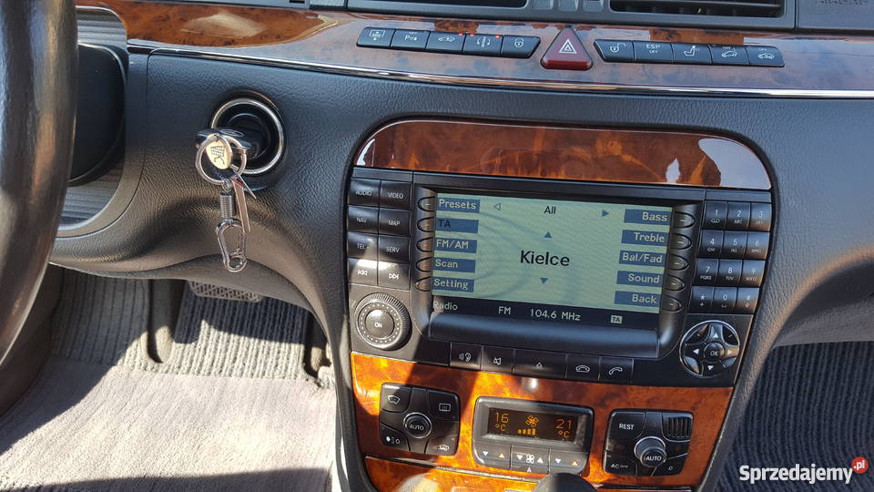 Mercedes W220 s klasa 32cdi 204 regulowane zawieszenie Kielce