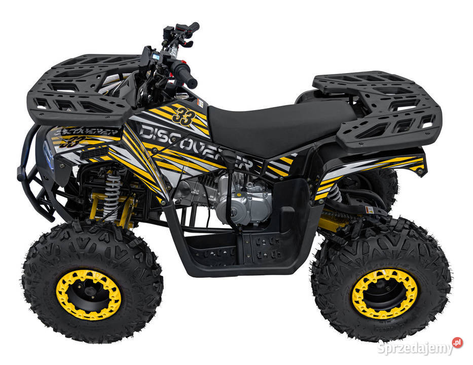 Quad Spalinowy Discoverer 125cc żółty Marki sprzedam