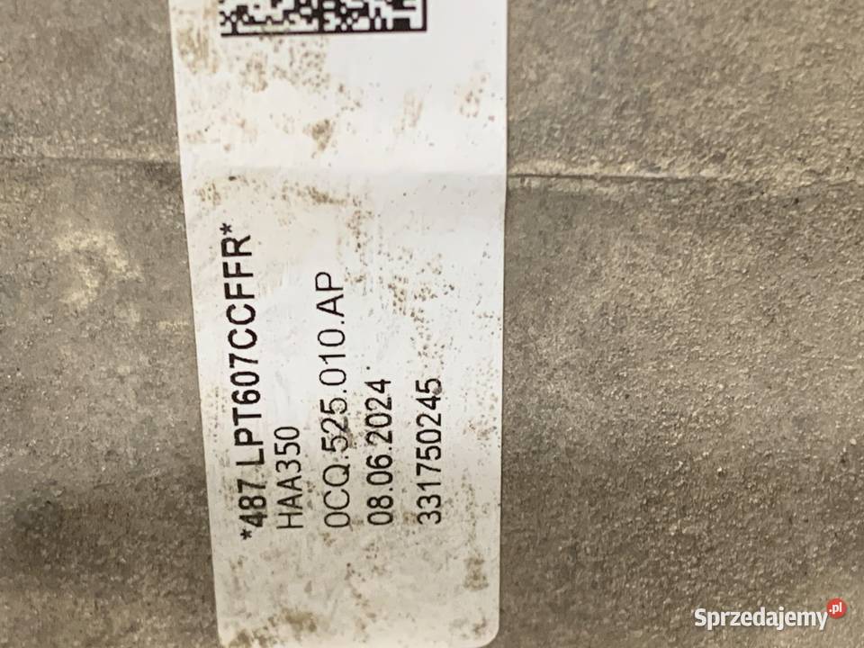 MOST DYFER TYŁ SKODA 20 TSI 0CQ525010AP 20 265