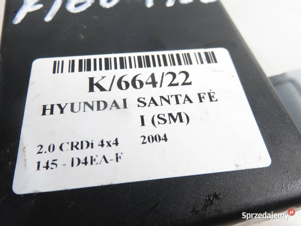 MODUŁ HYUNDAI SANTA F I SM 20 CRDi 9875026000