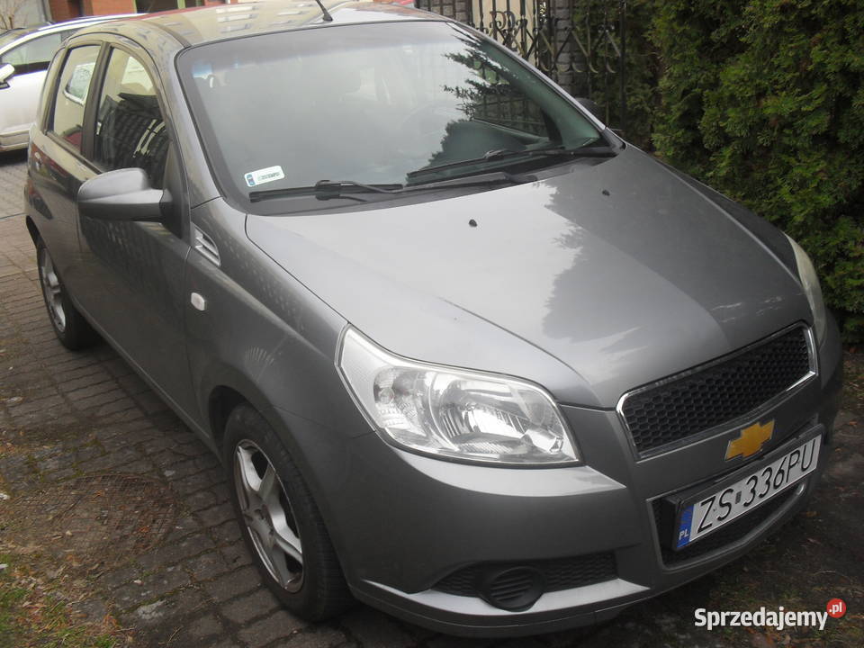 CHEVROLET AVEO 12 benzzarejklima 5drzwiowy I Rok produkcji 2009 Szczecin