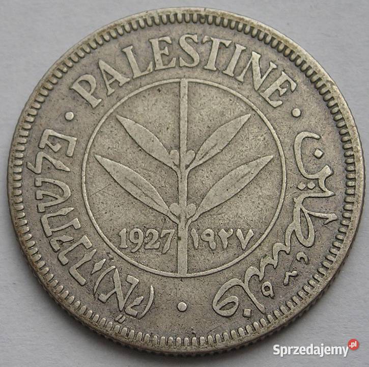 PALESTYNA 50 MILS 1927 SREBRO sprzedam
