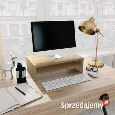 vidaXL Podstawka pod monitor dąb sonom 42x24x13 mazowieckie