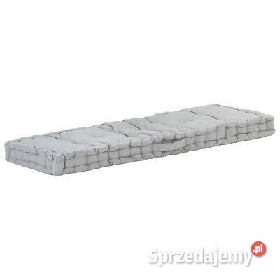 vidaXL Poduszka na podłogę palety bawełna Poduszki sprzedam