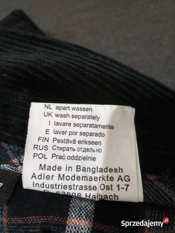 Spodnie męskie sztruksowe marki BEXLEYS MAN Częstochowa