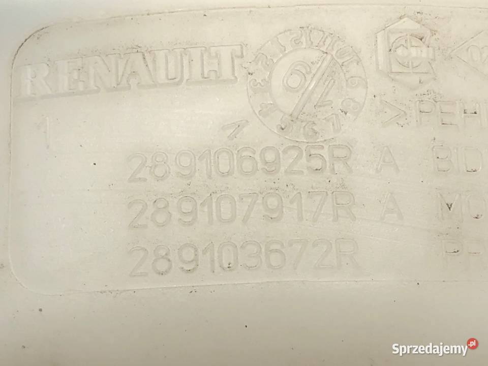 ZBIORNIK SPRYSKIWACZY DACIA DOKKER Hatchback 16