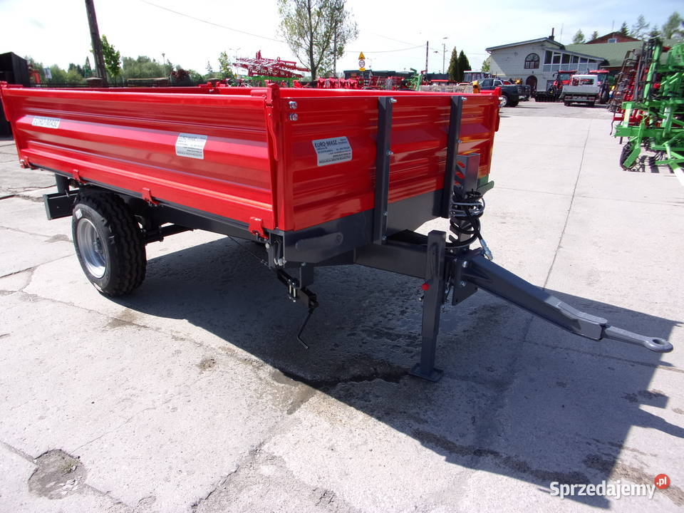 Przyczepa rolnicza EUROMASZ 3tony dostępna w Opoczno