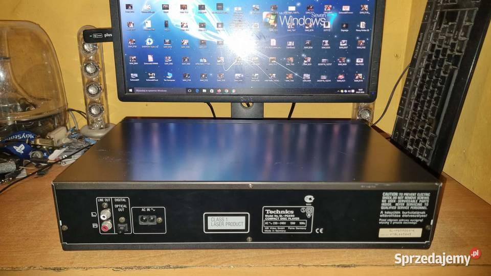 Odtwarzacz Technics SLPG590 MASH Optical Output Warta