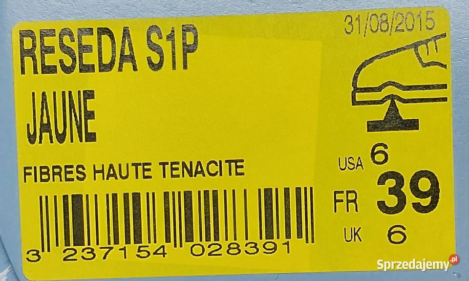 DAMSKIE BUTY OCHRONNE ROBOCZE LEMAITRE RESEDA Mielęcin sprzedam