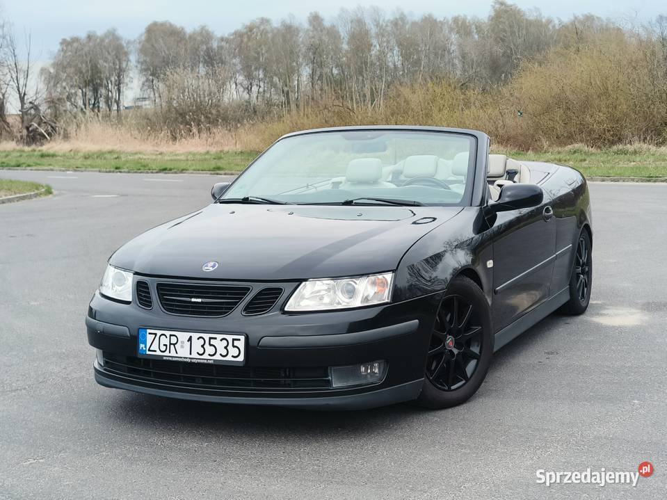 Saab 93 20 Turbo benzyna CABRIO zar w czarny 9-3 Gryfino
