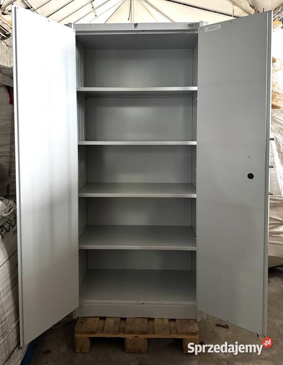 Duża szafa metalowa na akta osobowe dokumenty Prochowice