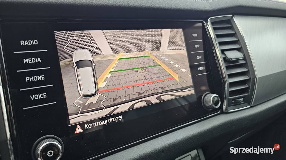 Skoda Kodiaq 2021 LIFT bezwypadkowy Salon Polska automatyczna Kraków