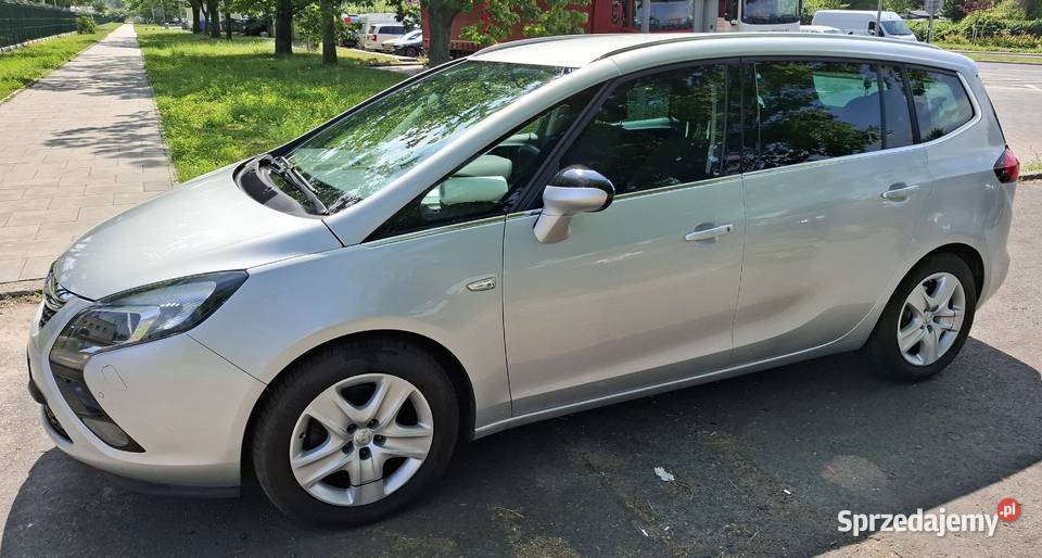 Opel Zafira C Tourer 2015 EcoTec 14 Turbo nieuszkodzony mazowieckie Warszawa