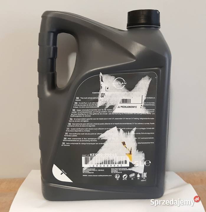 OLEJ PRZEKŁADNIOWY SKRZYNI CVT NS2 NISSAN MURANO Białystok