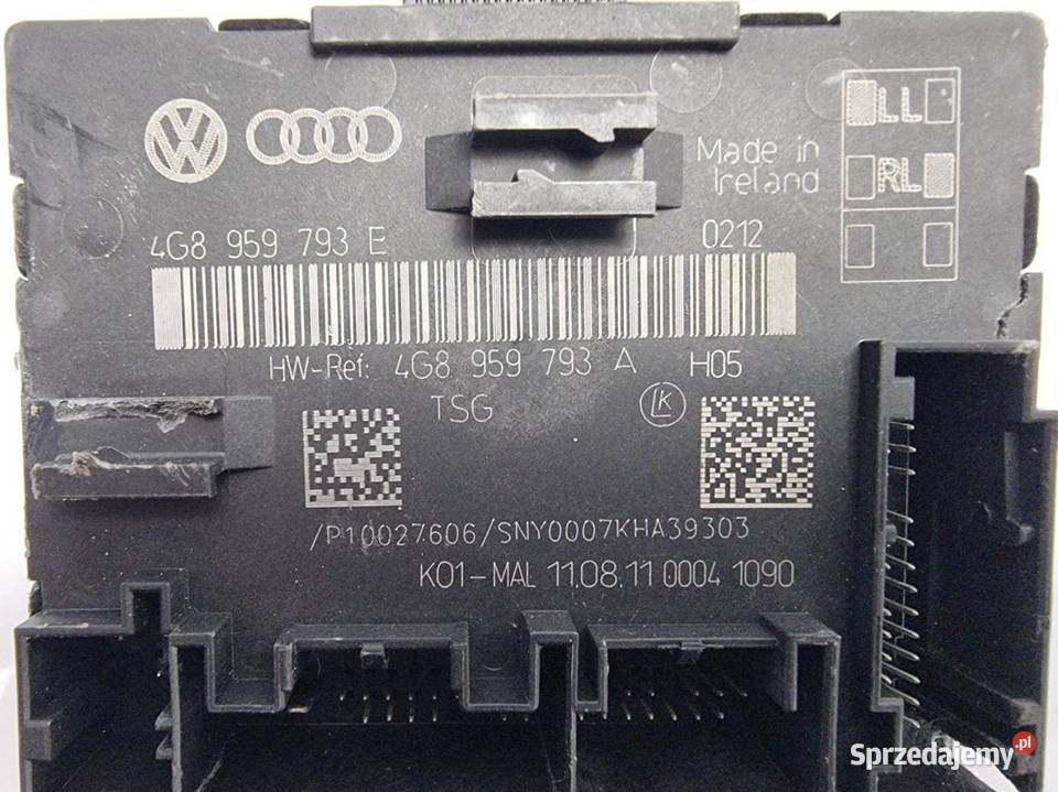 MODUŁ AUDI A6 C7 4G8959793E Pozostałe Lipno