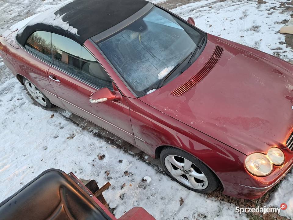mercedes cabrio clk 209 32 benzyna zamienie Stryków