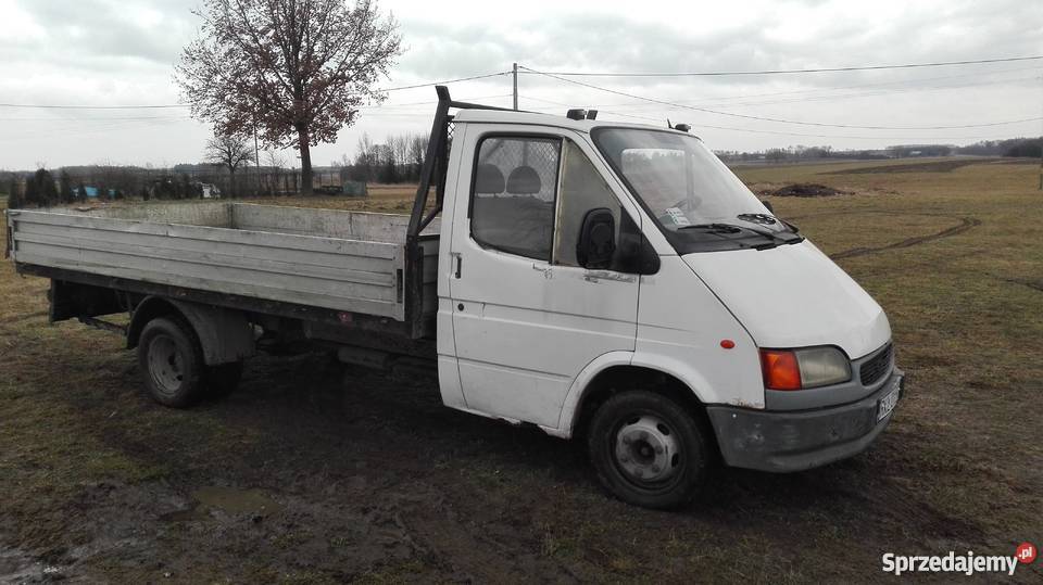 Ford Transit 25 TD bliźniak długa paka Tanio manualna