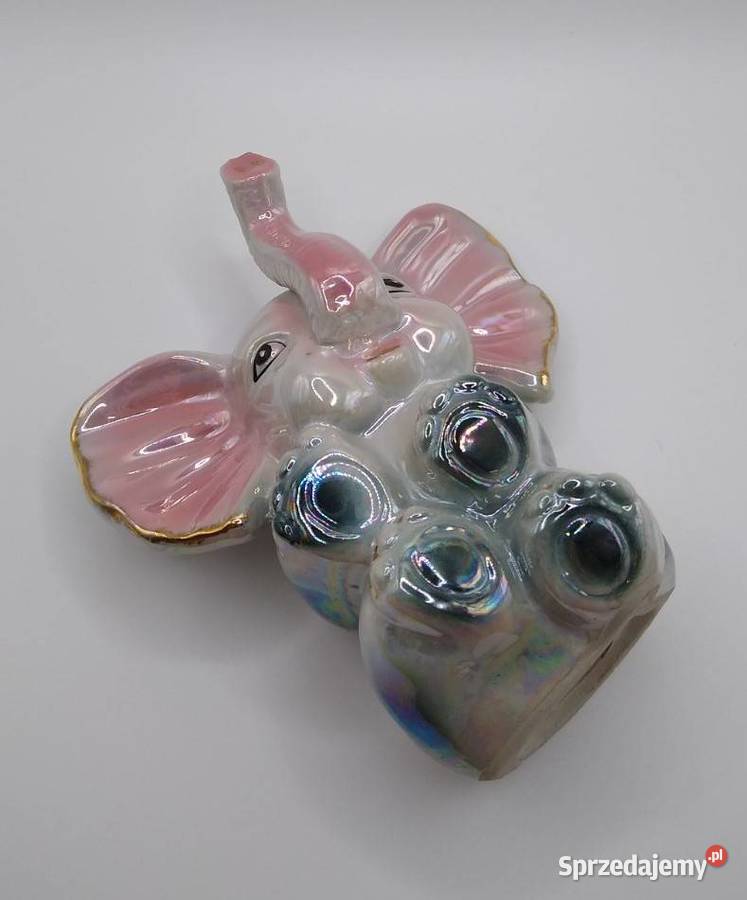 Słoń Słonik Figurka Ceramiczna Ceramics pomorskie Gdańsk sprzedam