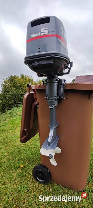 Silnik zaburtowy Yamaha 5 HP spalinowy łódka Olsztyn