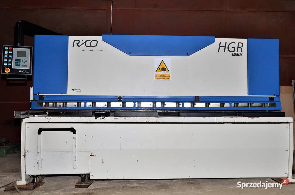 Nożyce Gilotynowe RICO HGR 310 MATIC CNC NOWE