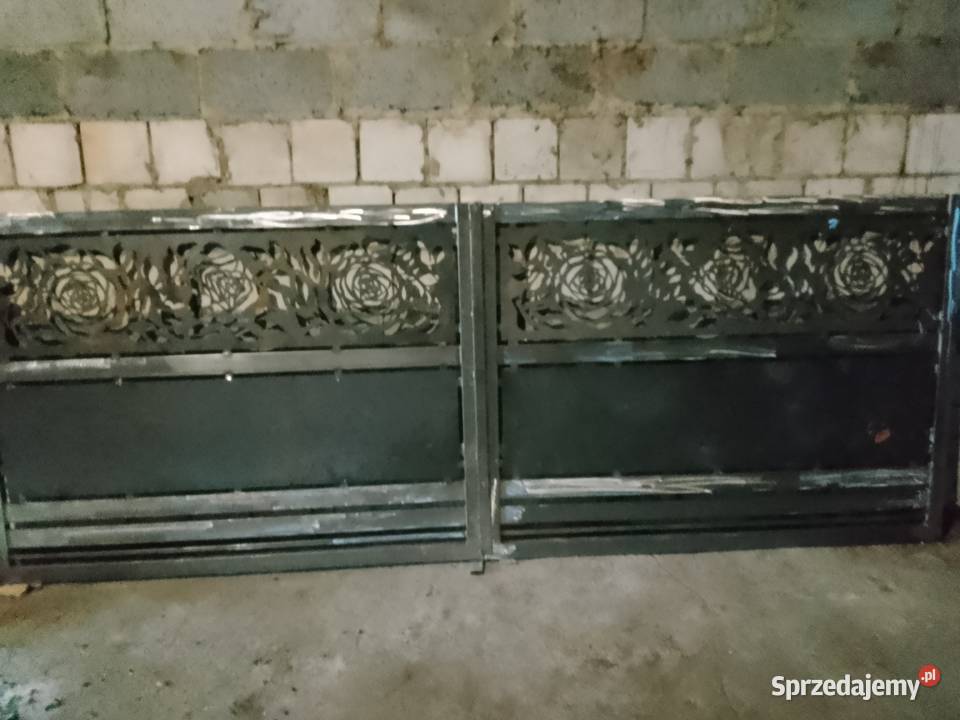 Brama wjazdowa z furtką łódzkie Kiełczygłów