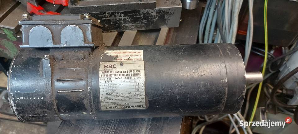 Silnik dc serwo cnc 8nm frezarka Nowy Sącz