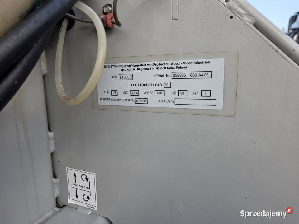 Trak Taśmowy WoodMizer LT300S Przemysłowy Pełna Karsin