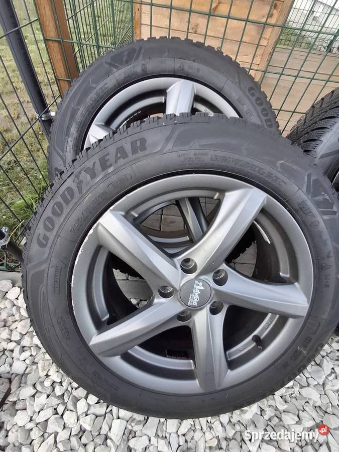 Goodyear zimowe 20555r16 alufelgi Bieganów