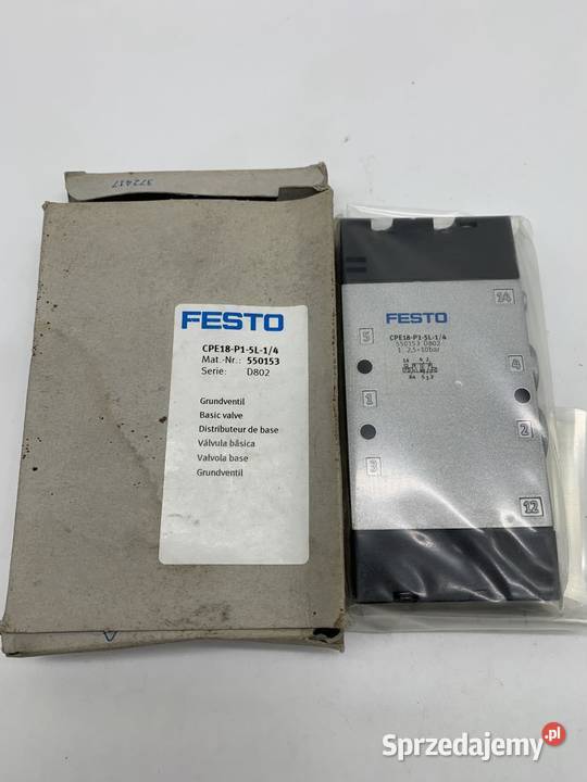 Festo CPE18P15L14 550153 Zawór podstawowy Warszawa